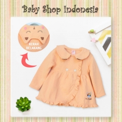 large jaket kerah cat oren